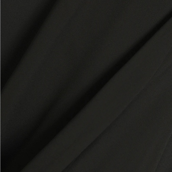 Prom Dress from Lulus (Romantically Speaking Black Cowl Lace-Up Maxi Dress) - Picture 3 of 3